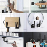 Hat Hooks For Wall Pack of 2