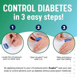 Sugar Control LI4 Acupressure Point Clip Pack of 3